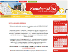 Tablet Screenshot of kutnohorskeleto.cz